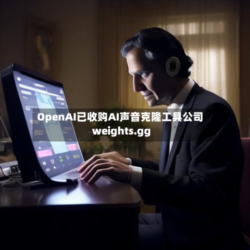OpenAI已收购AI声音克隆工具公司weights.gg