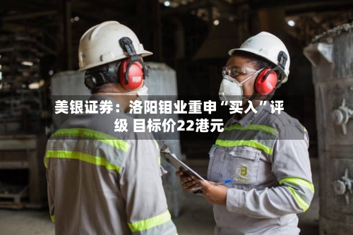 美银证券：洛阳钼业重申“买入	”评级 目标价22港元-第1张图片