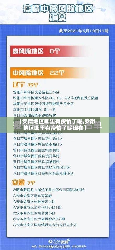 【安徽地区哪里有疫情了呢,安徽地区哪里有疫情了呢现在】