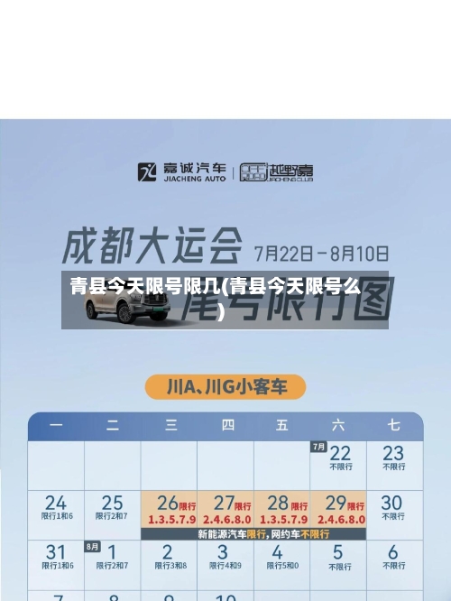 青县今天限号限几(青县今天限号么)