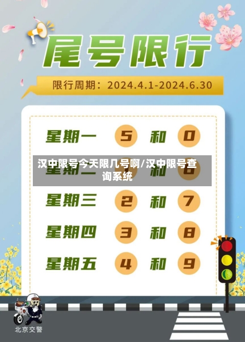 汉中限号今天限几号啊/汉中限号查询系统