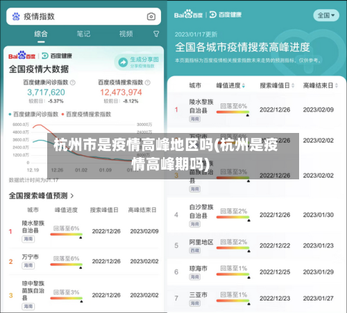 杭州市是疫情高峰地区吗(杭州是疫情高峰期吗)