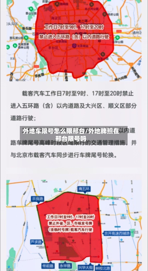 外地车限号怎么限邢台/外地牌照在邢台限号吗