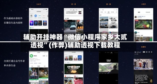 辅助开挂神器“微信小程序家乡大贰透视”(作弊)辅助透视下载教程