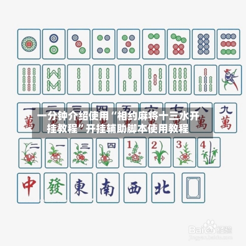 一分钟介绍使用“相约麻将十三水开挂教程”开挂辅助脚本使用教程