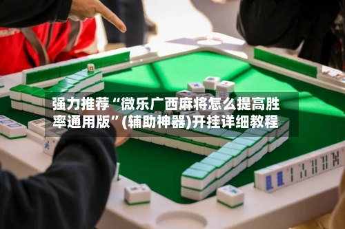 强力推荐“微乐广西麻将怎么提高胜率通用版”(辅助神器)开挂详细教程