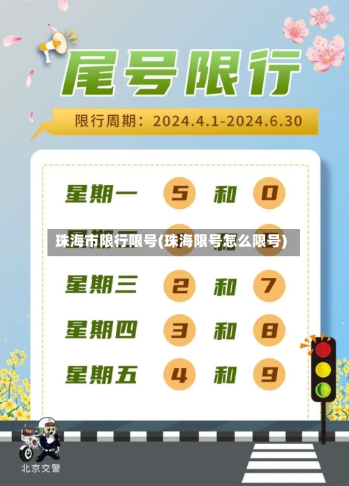 珠海市限行限号(珠海限号怎么限号)