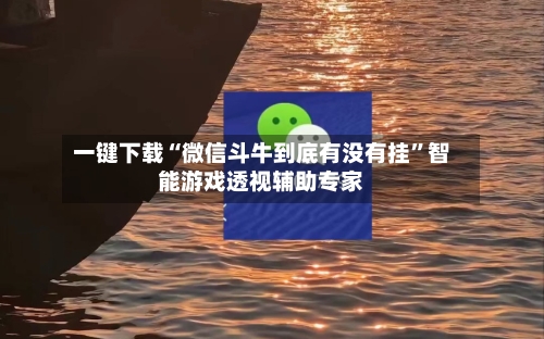 一键下载“微信斗牛到底有没有挂”智能游戏透视辅助专家