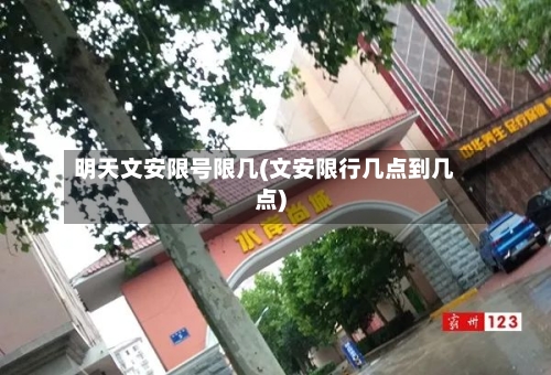 明天文安限号限几(文安限行几点到几点)