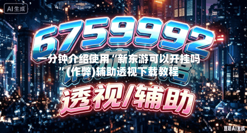 一分钟介绍使用“新东游可以开挂吗”(作弊)辅助透视下载教程