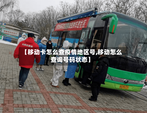【移动卡怎么查疫情地区号,移动怎么查询号码状态】