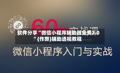 软件分享“微信小程序辅助器免费2.0”(作弊)辅助透视教程