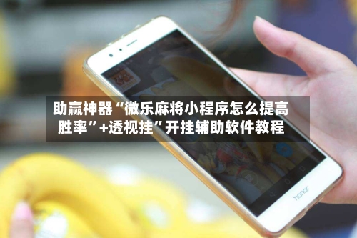 助赢神器“微乐麻将小程序怎么提高胜率”+透视挂”开挂辅助软件教程