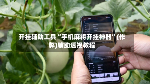 开挂辅助工具“手机麻将开挂神器”(作弊)辅助透视教程