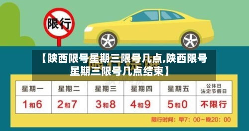 【陕西限号星期三限号几点,陕西限号星期三限号几点结束】