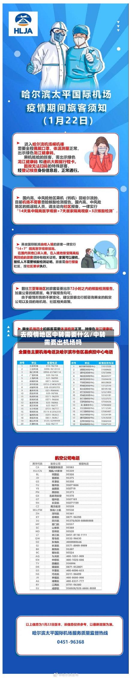 去疫情地区中转需要什么/中转需要出机场吗