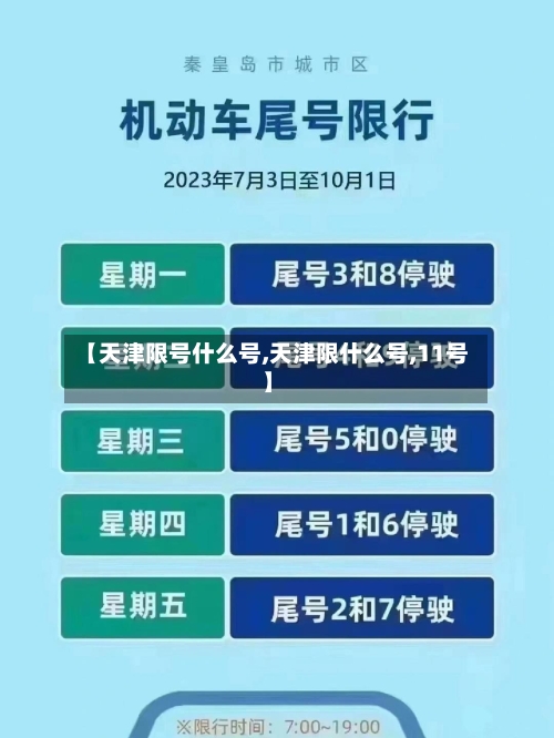 【天津限号什么号,天津限什么号,11号】
