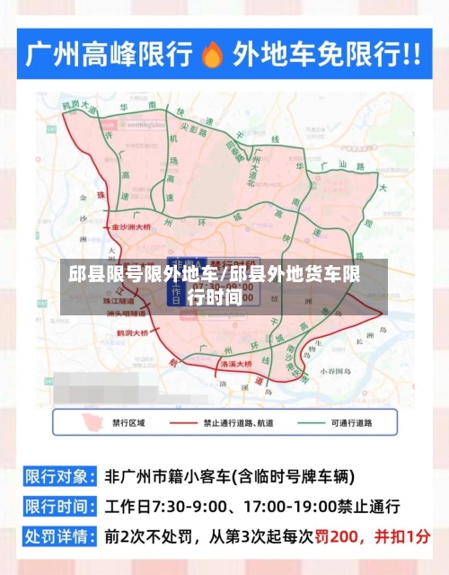 邱县限号限外地车/邱县外地货车限行时间