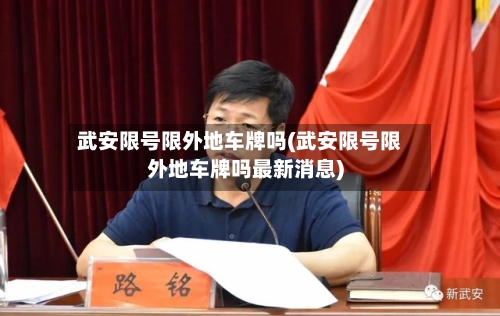 武安限号限外地车牌吗(武安限号限外地车牌吗最新消息)