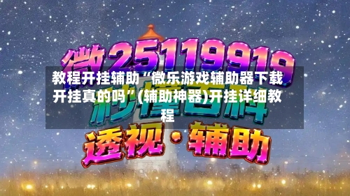 教程开挂辅助“微乐游戏辅助器下载开挂真的吗”(辅助神器)开挂详细教程