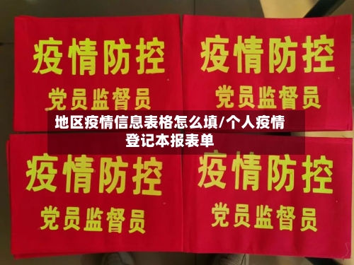 地区疫情信息表格怎么填/个人疫情登记本报表单