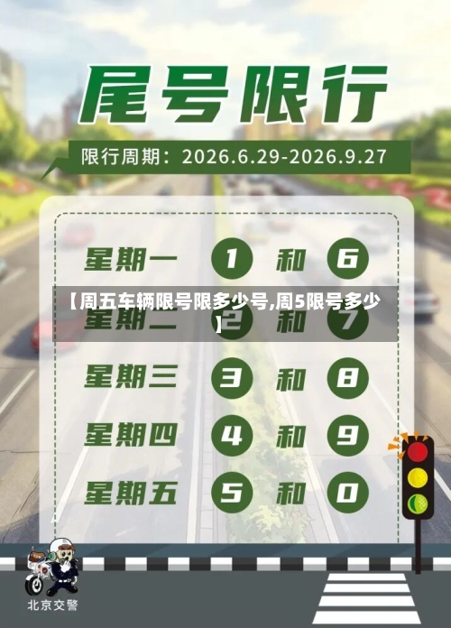 【周五车辆限号限多少号,周5限号多少】
