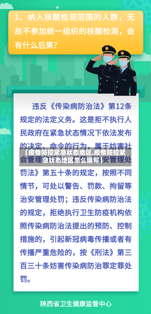 【疫情防控紧急状态地区,疫情防控紧急状态地区怎么填写】